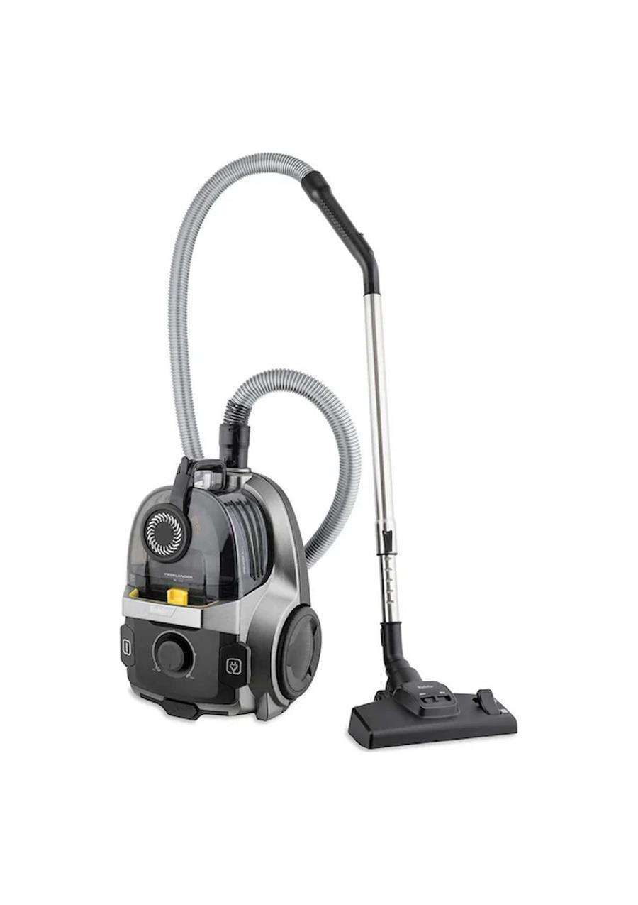 Fakir Freelander 890W Toz Torbasız Elektrikli Süpürge - BL 6056 Gri-Sarı SilverStone