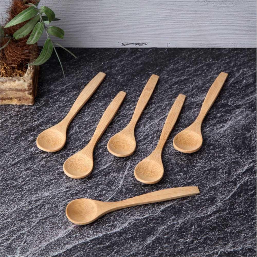 Bambu Mama Baharat Kaşığı Seti 6 Lı Kaşık Takımı | Hometarz