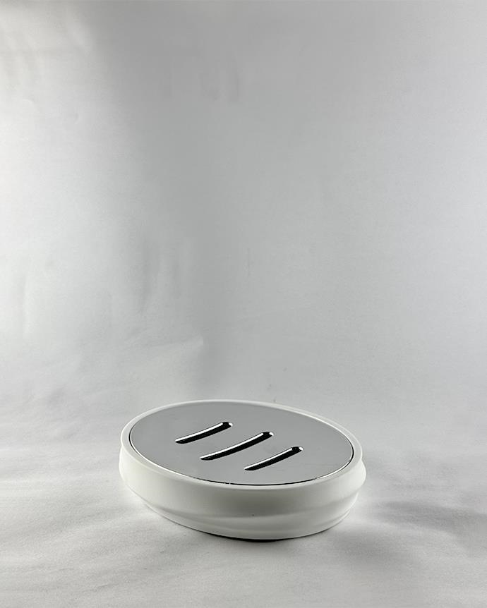 Soft Touch Katı Sabunluk - Banyo Lavabo Katı Sabunluğu - Akrilik - 200 ML, Beyaz