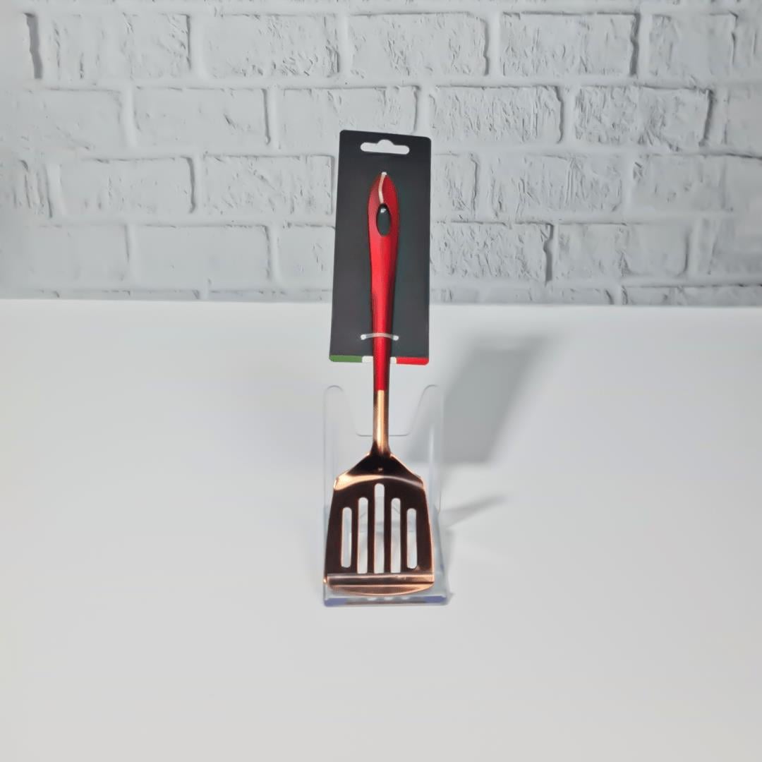 Çelik Paslanmaz Mutfak Spatulası Delikli Spatula | Hometarz