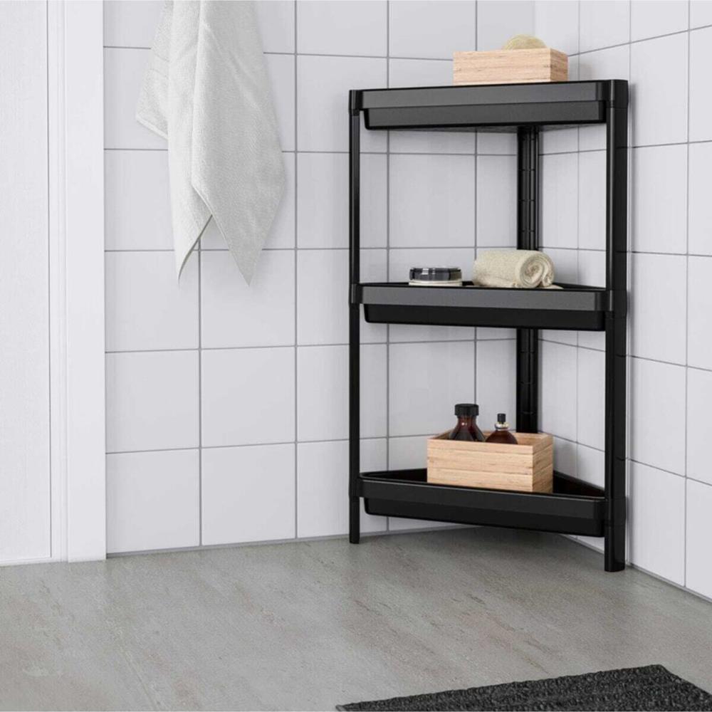 Demonte Üçgen Raf Ünitesi Banyo Mutfak Rafı | Hometarz