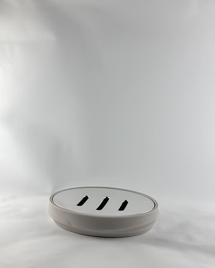 Soft Touch Katı Sabunluk - Banyo Lavabo Katı Sabunluğu - Akrilik - 200 ML, Krem