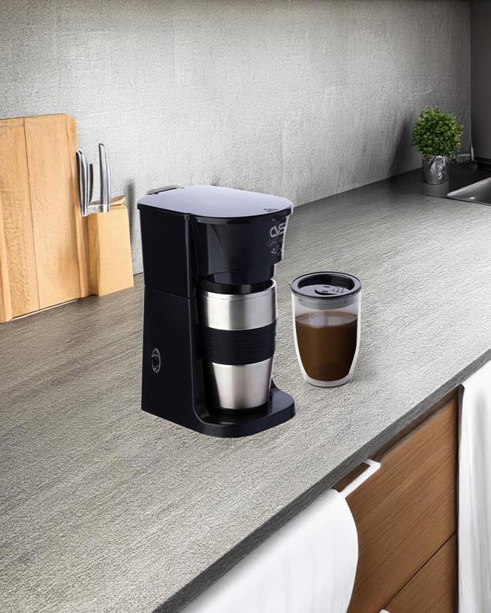 CVS Filtre Kahve Makinesi - 420 ML Kapasite, 750W - Gümüş-Siyah