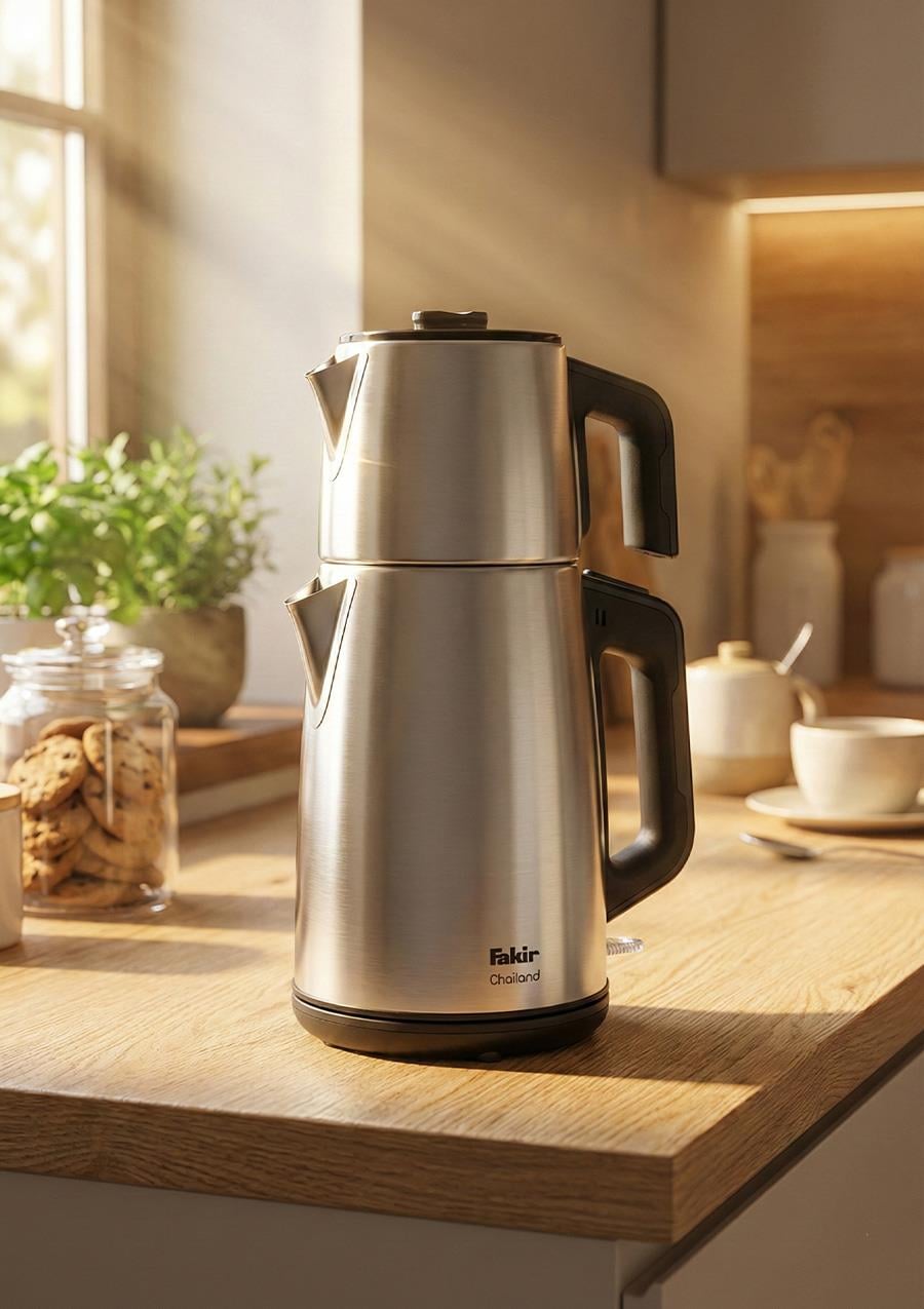 Fakir Chailand Çay Makinesi - 1650 W, Paslanmaz Çelik