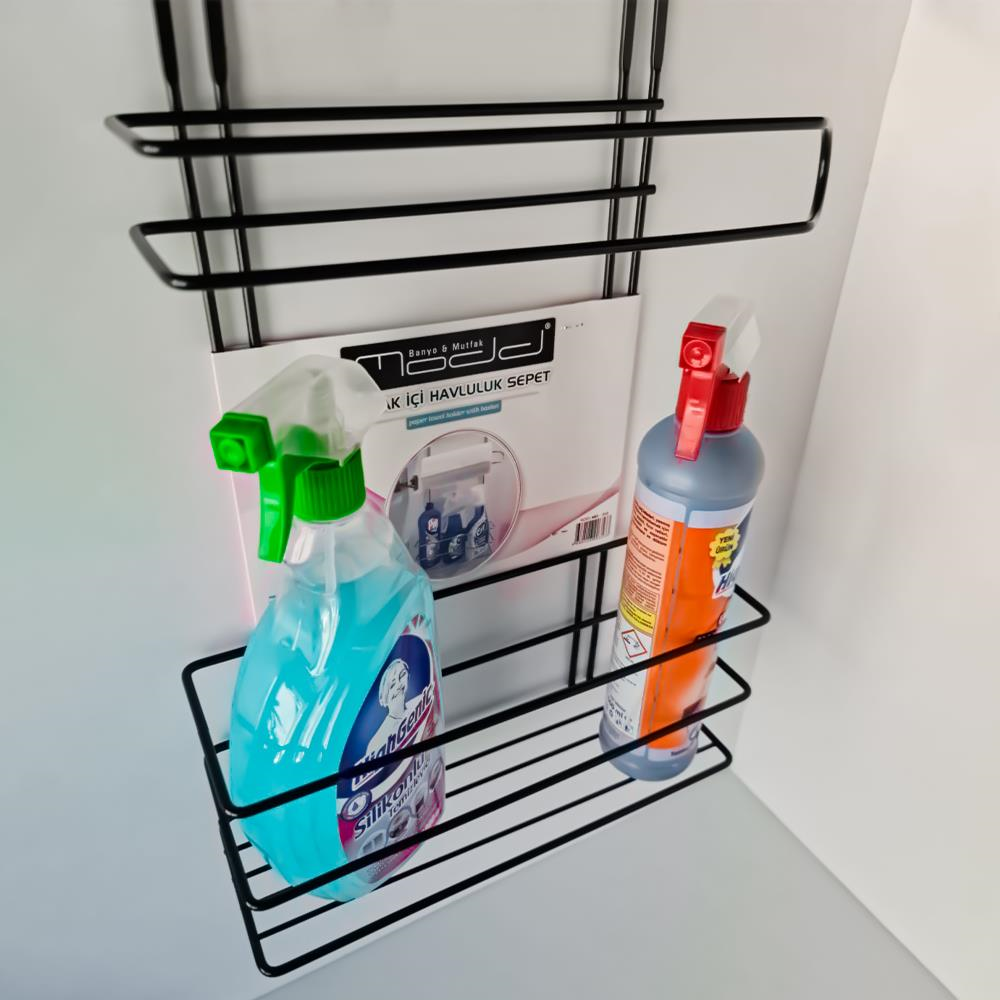 Peçetelik Havluluk Sepet Kapak İçi Metal Sepet | Hometarz