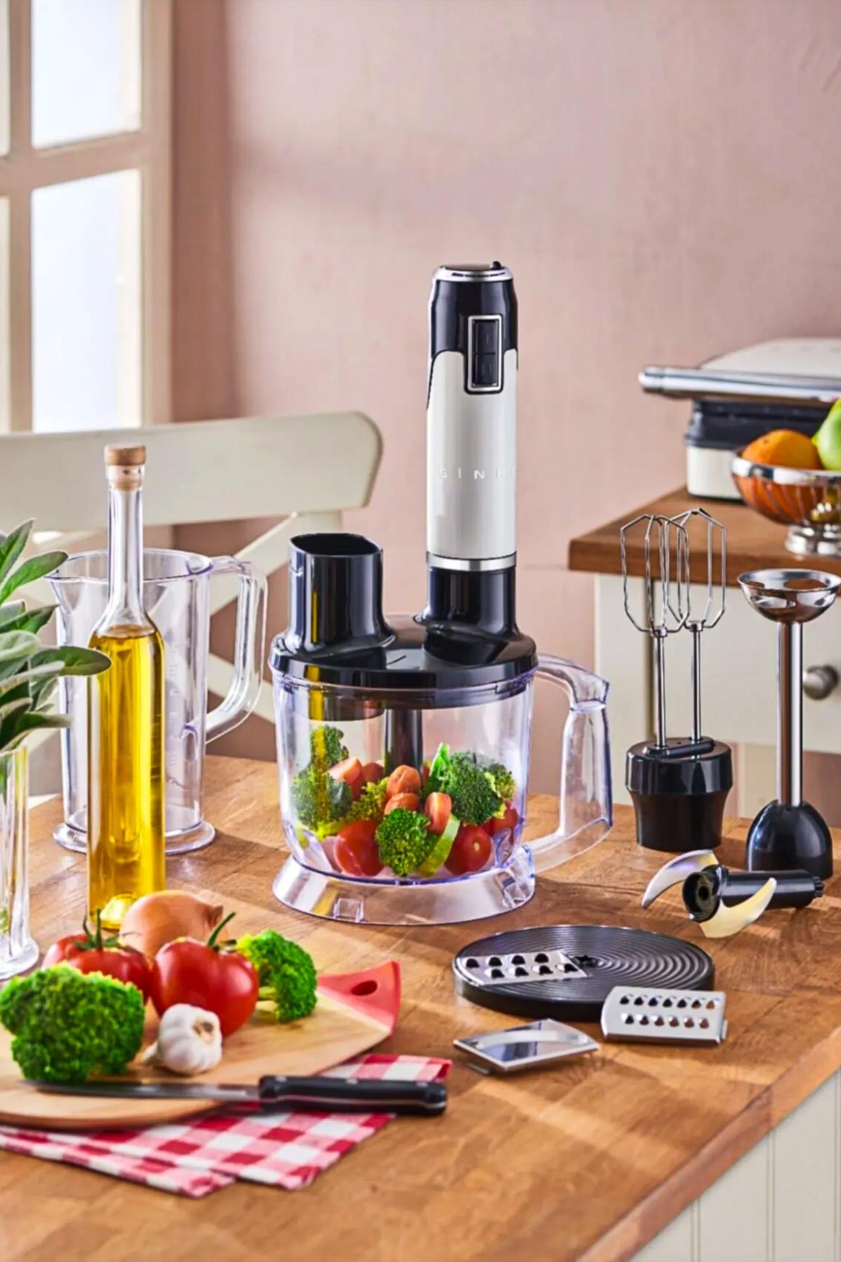 Sinbo El Blender Seti Perla 7 Parça Multi Blender Set Mutfak Blender SHB 3178