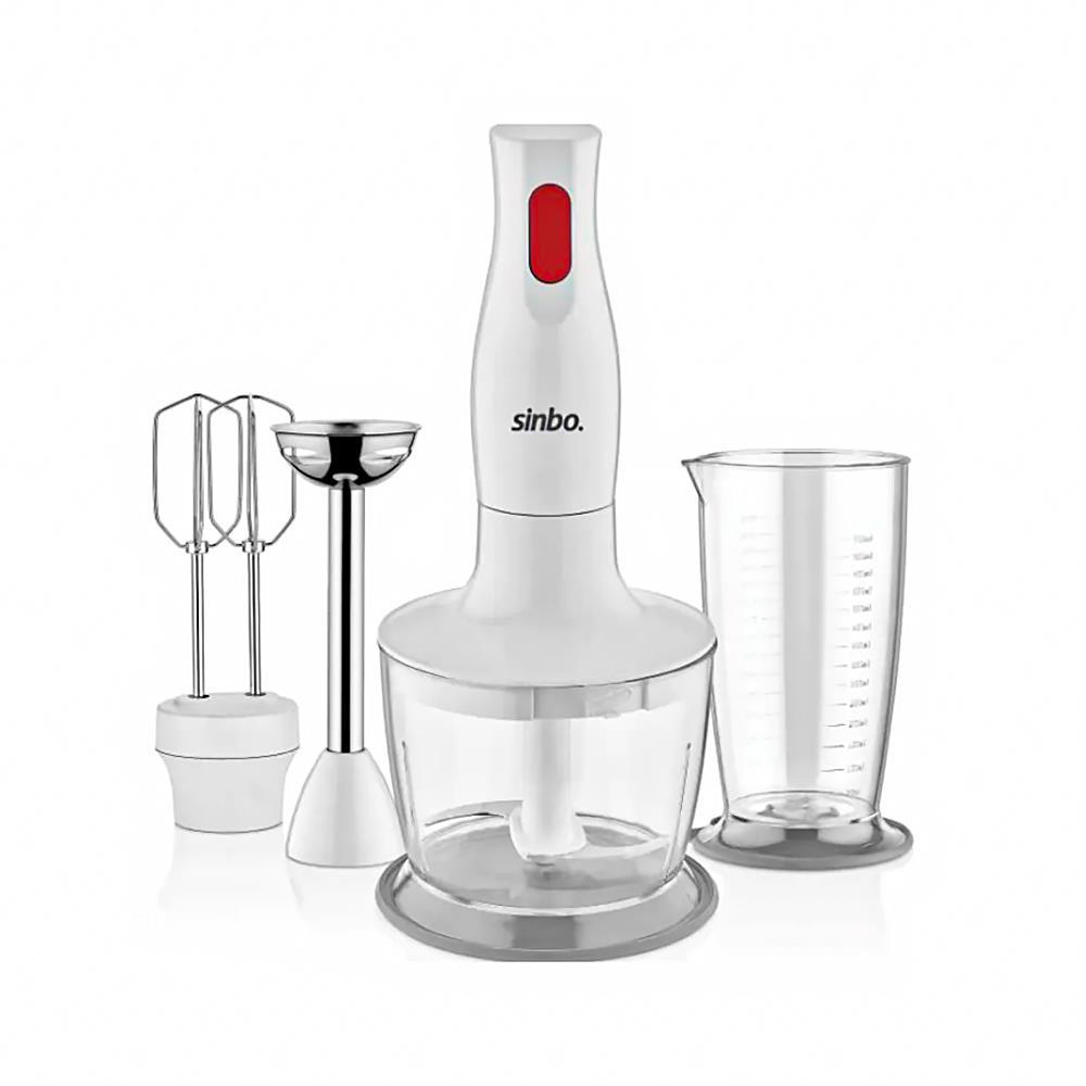 Sinbo El Blender Seti SHB3147 Paslanmaz Çelik Doğrayıcı