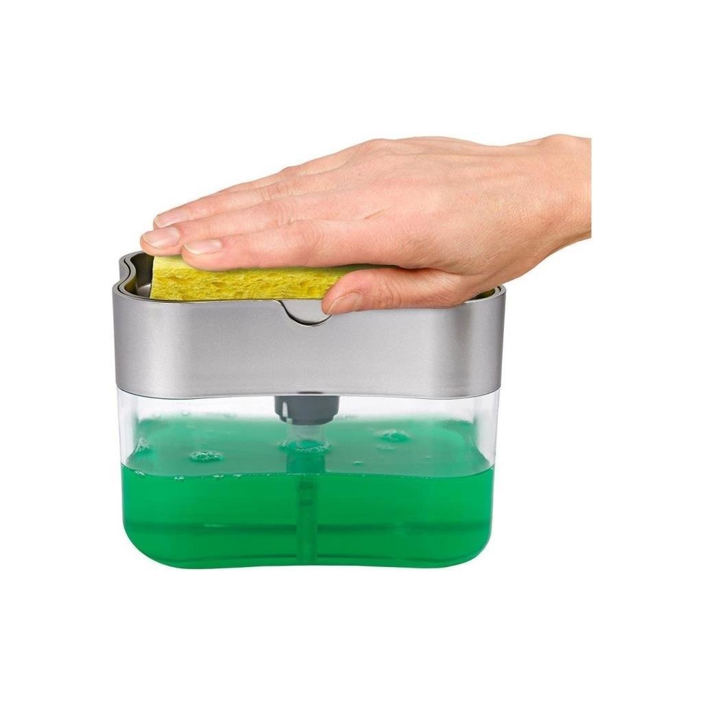 Sıvı Sabun Hazneli Bulaşık Deterjan Sünger Dispenseri | Hometarz