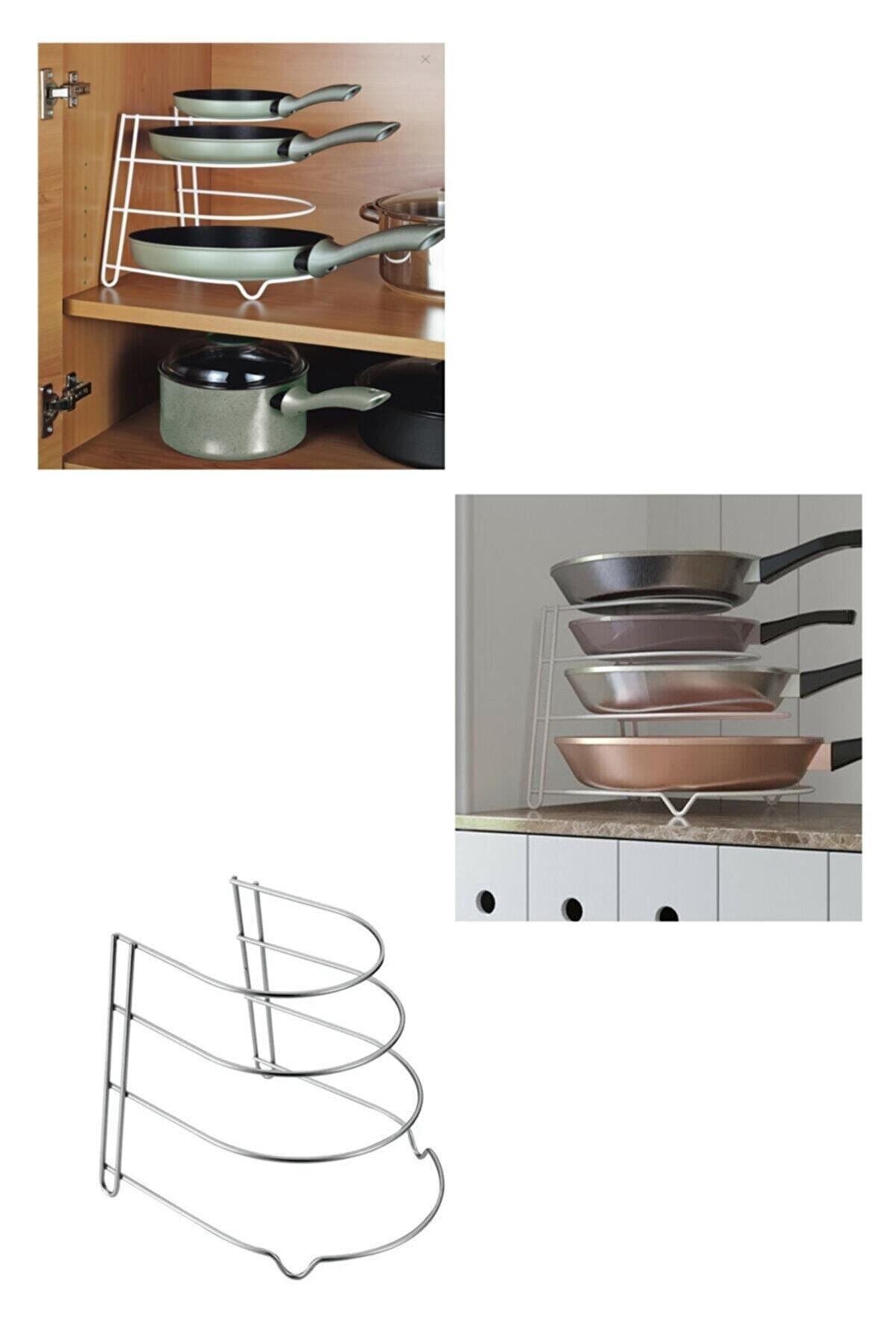 Tava Tencere Kapaklığı Düzenleyici Organizer 25x22x19 | Hometarz