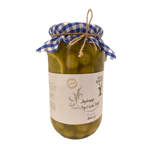 YEŞİL ÇİZİK ZEYTİN / ZEYTİNYAĞLI (1kg)