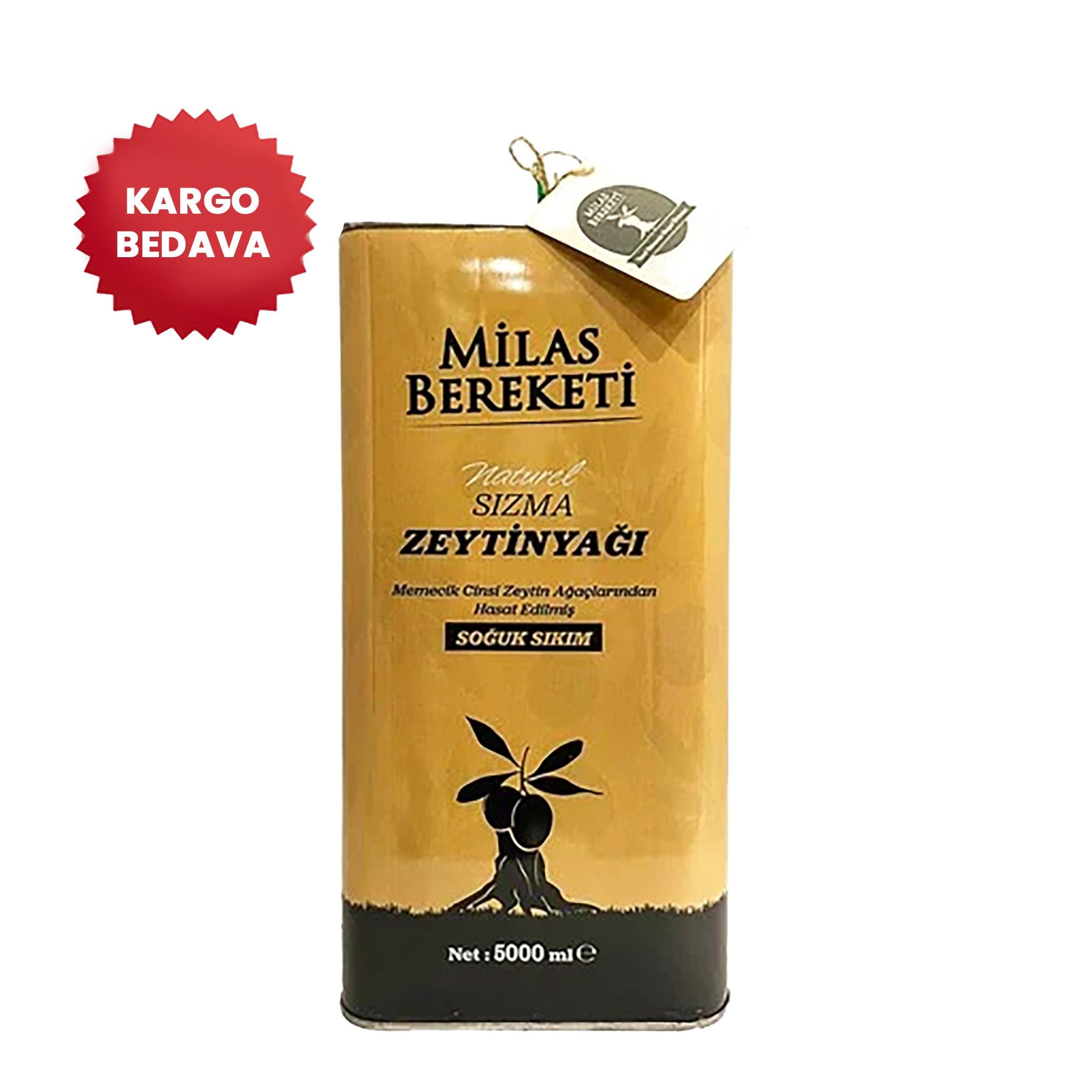5 L MEMECİK ZEYTİNİNDEN SOĞUK SIKIM ERKEN HASAT PREMIUM SIZMA ZEYTİNYAĞI (0,4 Dizem / 395 Polifenol)