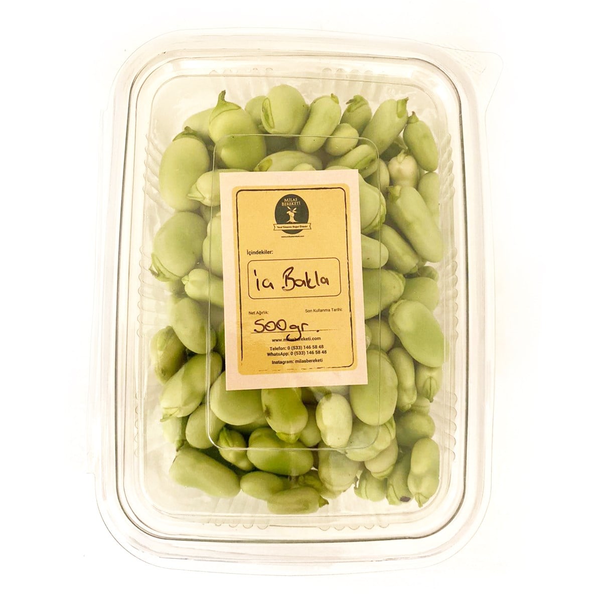 TAZE İÇ BAKLA 500gr