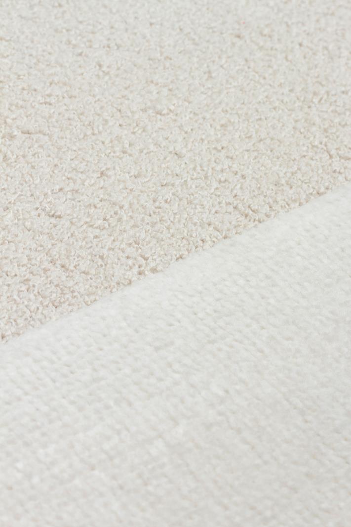 ADEL ADL 03 CREAM  Yüksek Alçak Dokulu Yumuşak Tuşeli Modern Makine Halısı