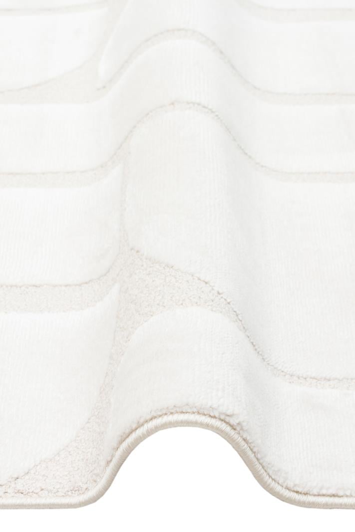 ADEL ADL 04 CREAM  Yüksek Alçak Dokulu Yumuşak Tuşeli Modern Makine Halısı