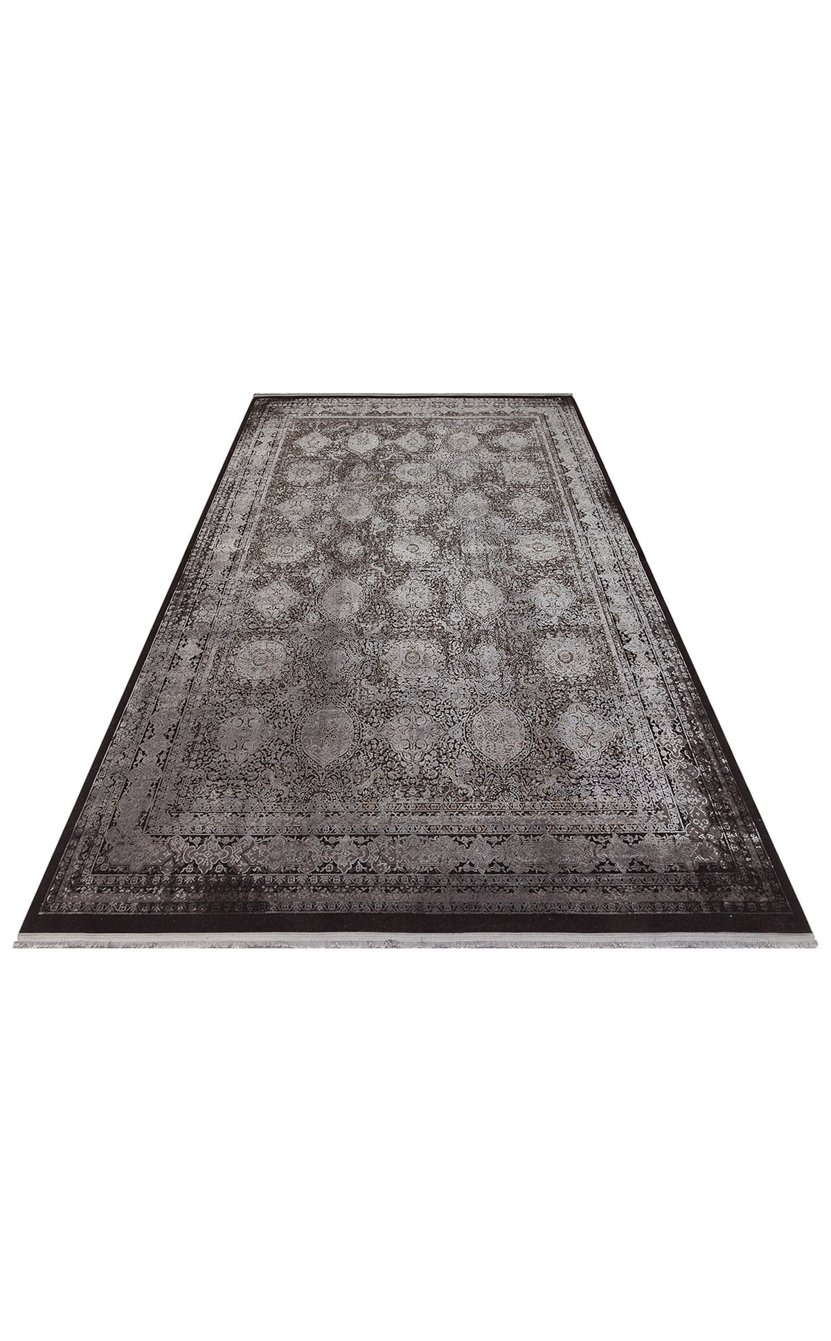 ANATOLIA ANT 02 ANTRASIT GREY  Klasik ve Modern Desenli Sık Dokuma Makine Halısı