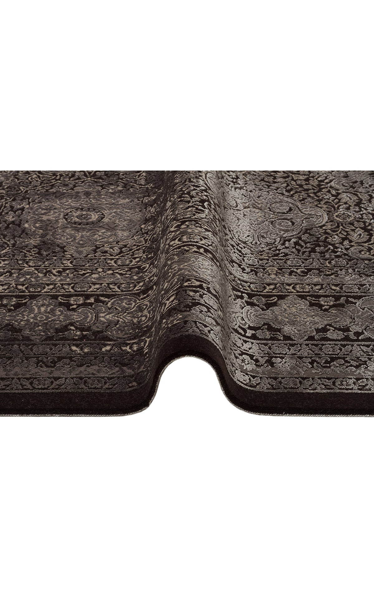 ANATOLIA ANT 02 ANTRASIT GREY  Klasik ve Modern Desenli Sık Dokuma Makine Halısı