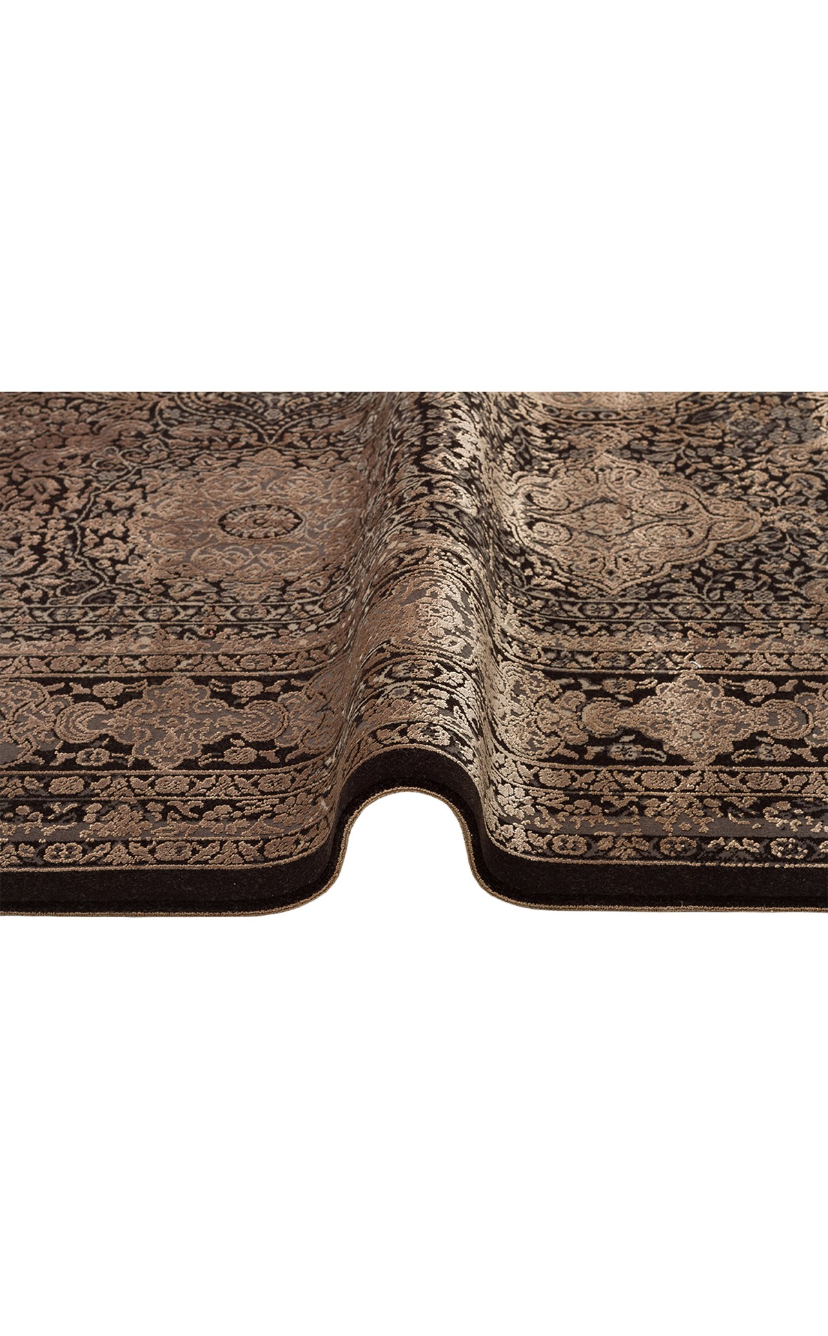 ANATOLIA ANT 02 ANTRASIT VIZON  Klasik ve Modern Desenli Sık Dokuma Makine Halısı