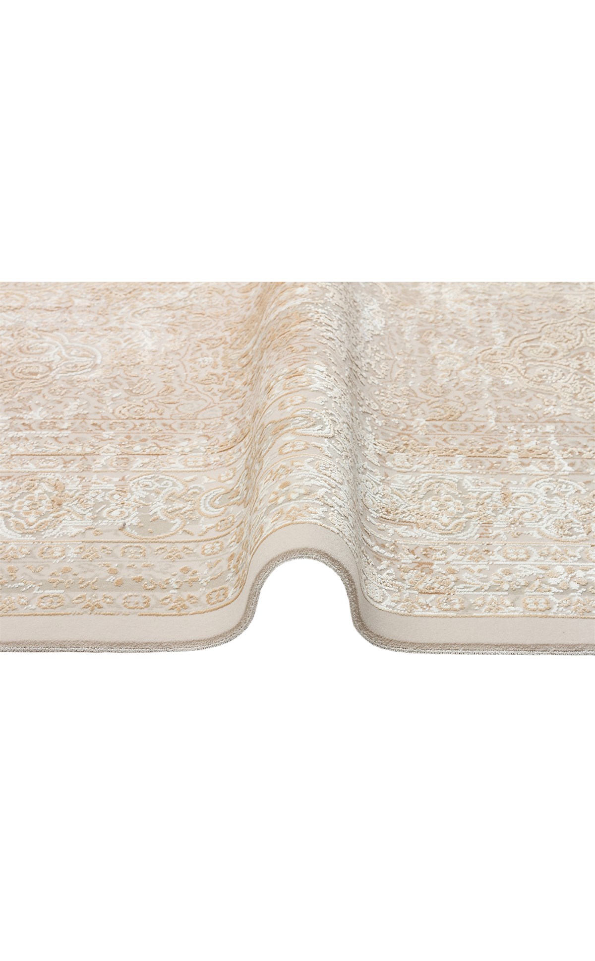 ANATOLIA ANT 02 CREAM NATURAL  Klasik ve Modern Desenli Sık Dokuma Makine Halısı