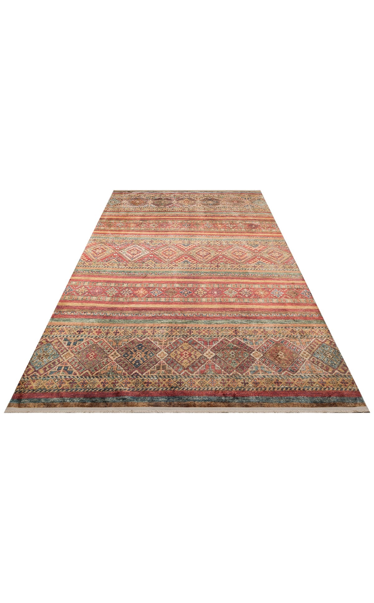 ANTIQUE ATK 05 MULTY  Kolay kullanımlı Kaymaz Karabağ ve Antik Desenlere Sahip Yıkanabilir Makine Halısı
