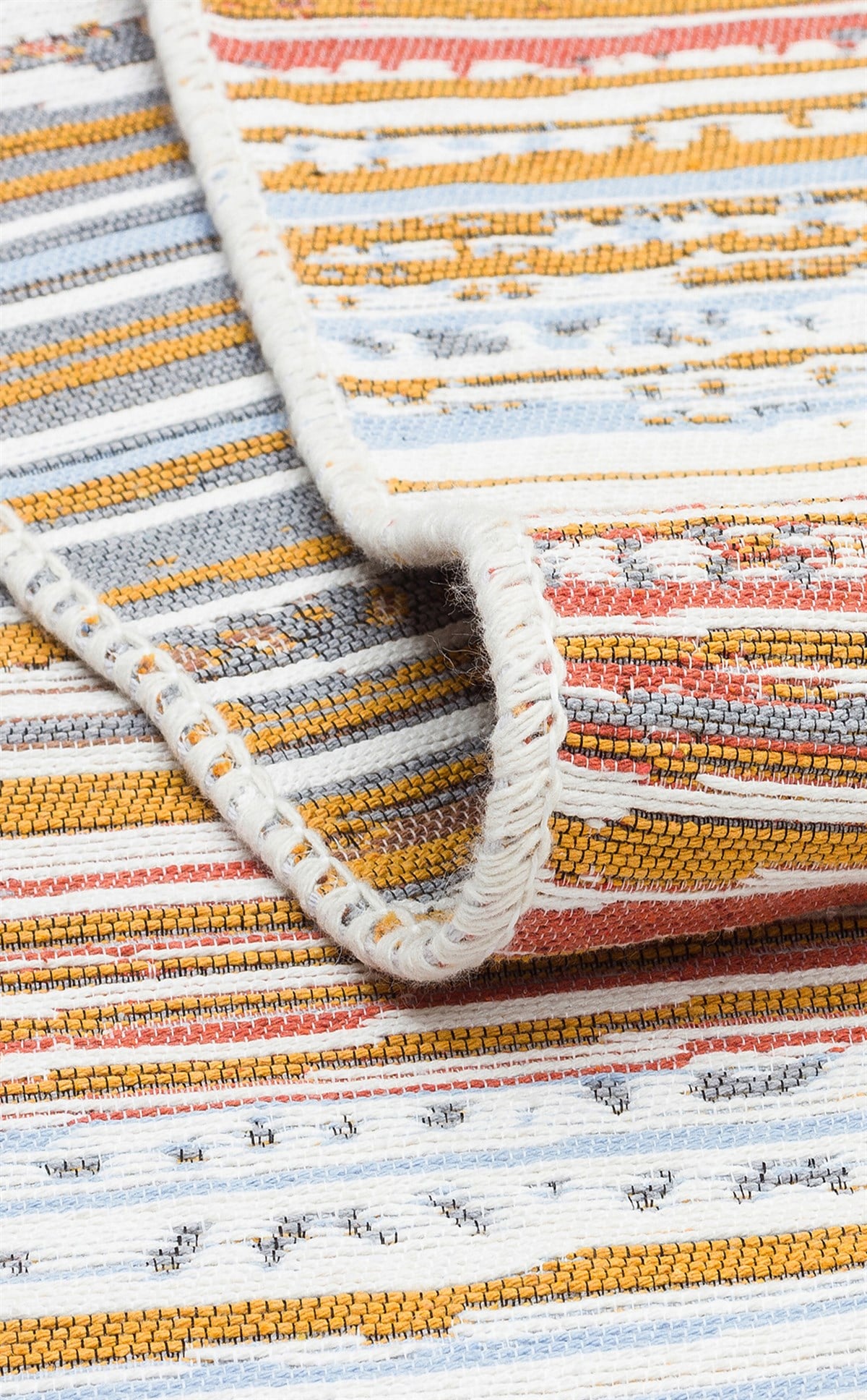 ARYA AR 35 MULTY  Yıkanabilir Çift Taraflı Modern Desenli Dokuma Kilim