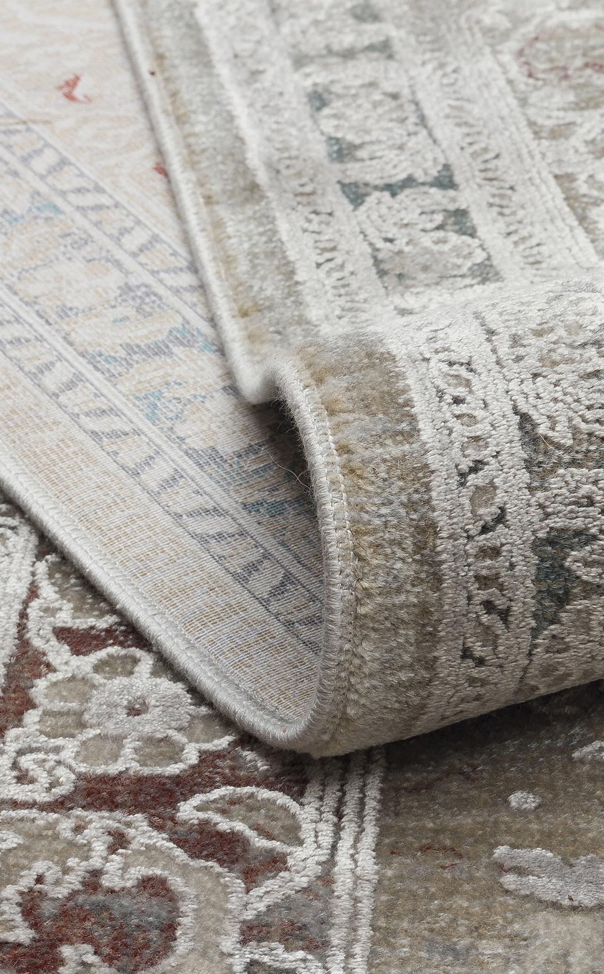 BABIL BBL 02 GREY  Yumuşak Dokulu Vintage Esintilere Sahip Over-dyed Sık Dokuma Salon Halısı