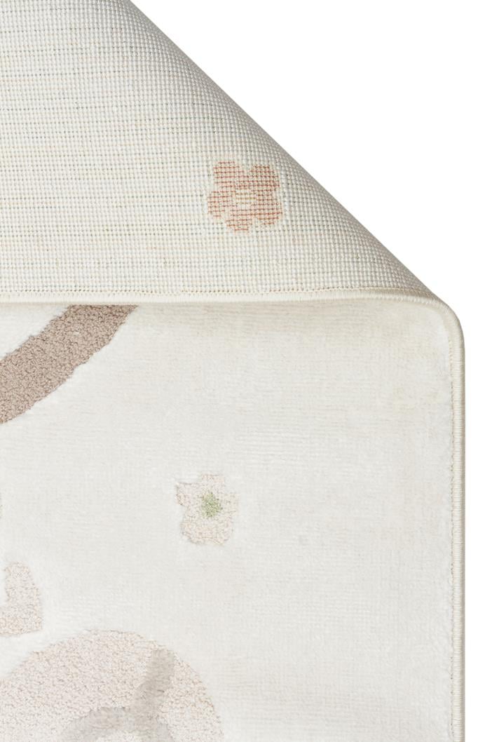 BAMBINO BMB 02 CREAM MULTY  Pastel Renkli Hav ve Toz Vermeyen Çocuk Halısı
