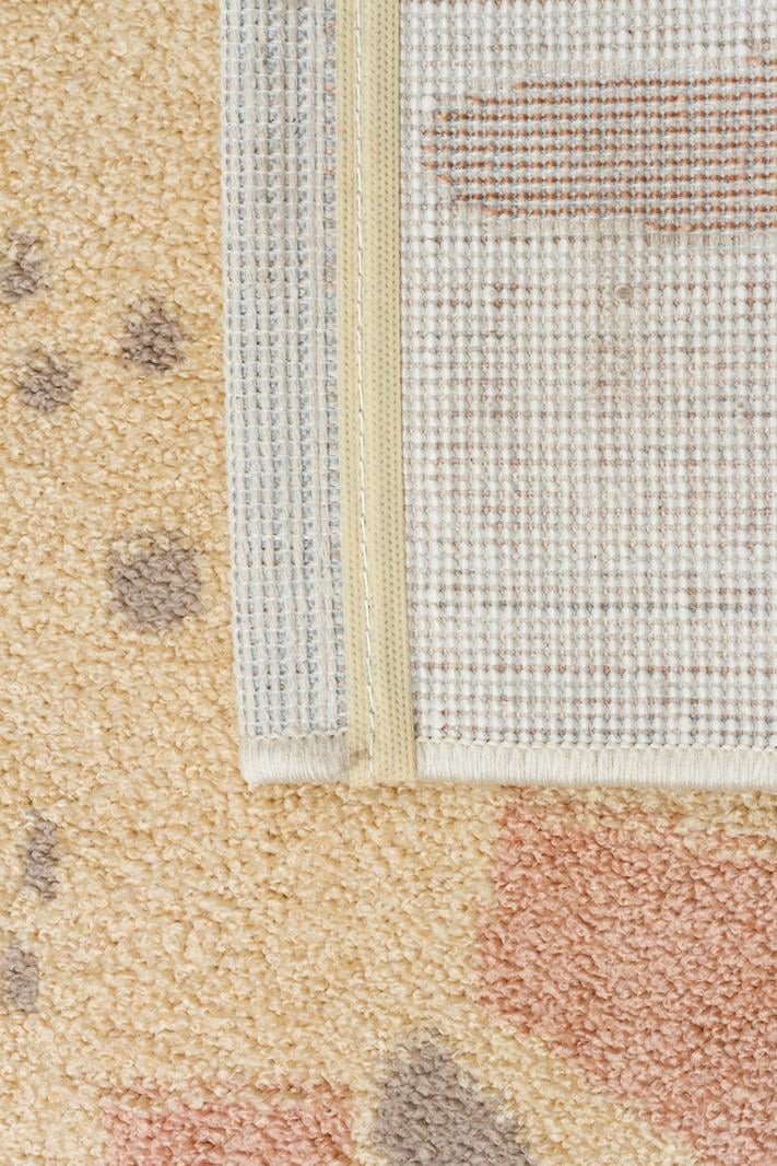 BAMBINO BMB 06 CREAM MULTY  Pastel Renkli Hav ve Toz Vermeyen Çocuk Halısı