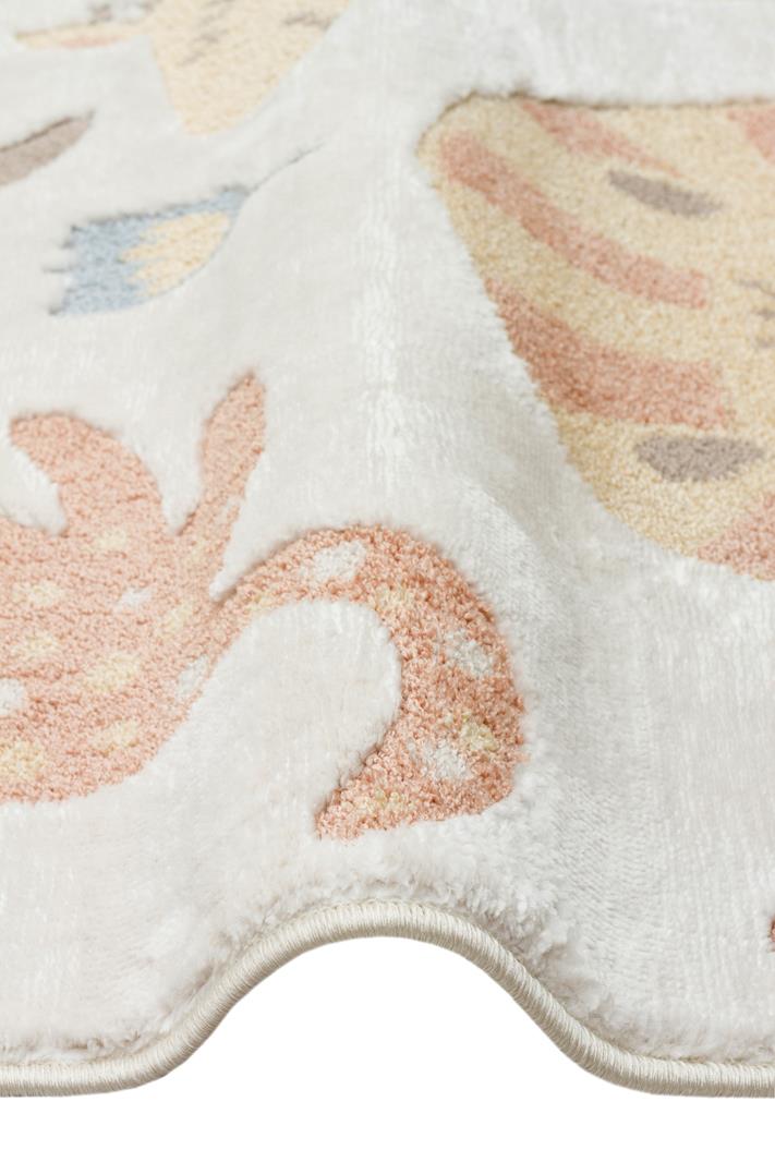BAMBINO BMB 06 CREAM MULTY  Pastel Renkli Hav ve Toz Vermeyen Çocuk Halısı