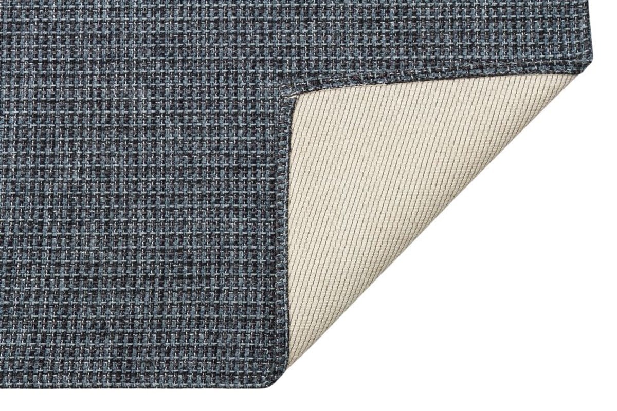 BROOKLYN BRK 01 ANTRASIT SILVER  Hasır Görünümlü Kaymaz Renkli Dokuma Modern Kilim