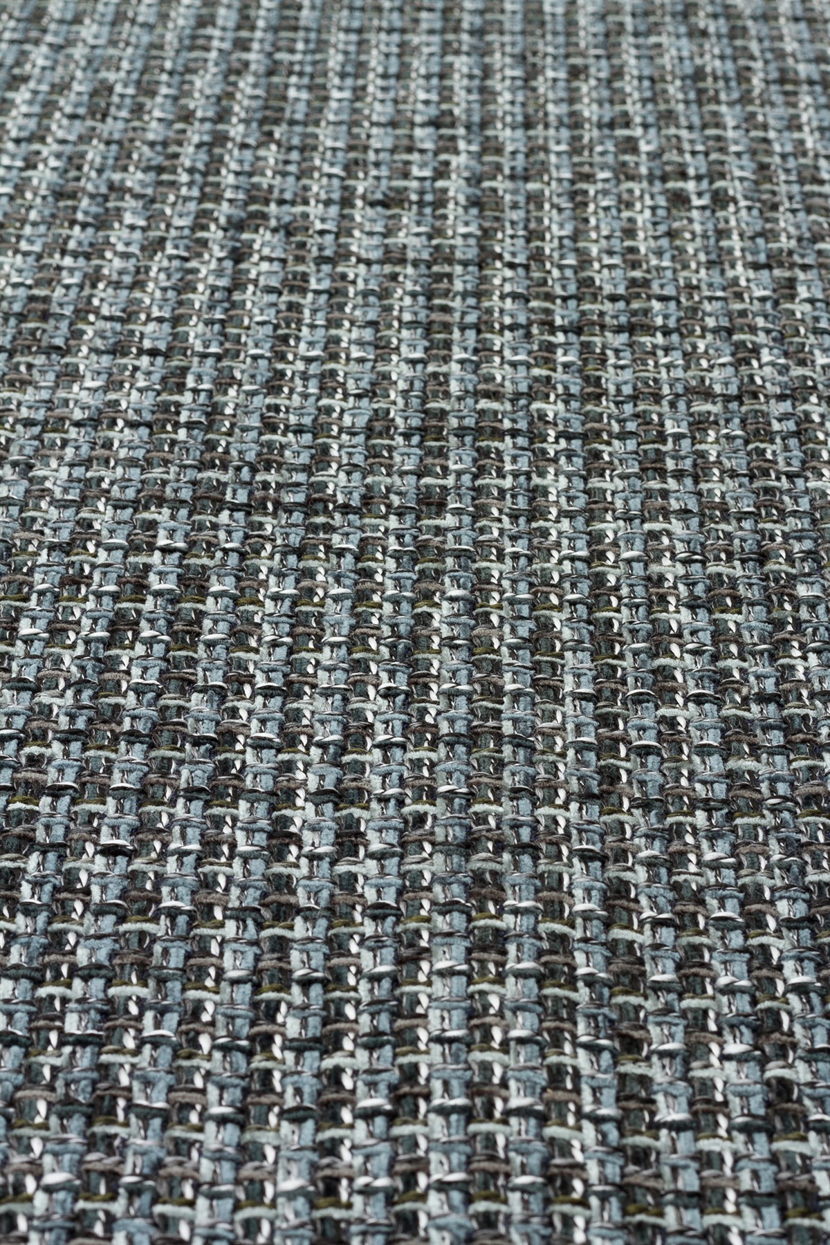 BROOKLYN BRK 01 ANTRASIT SILVER  Hasır Görünümlü Kaymaz Renkli Dokuma Modern Kilim