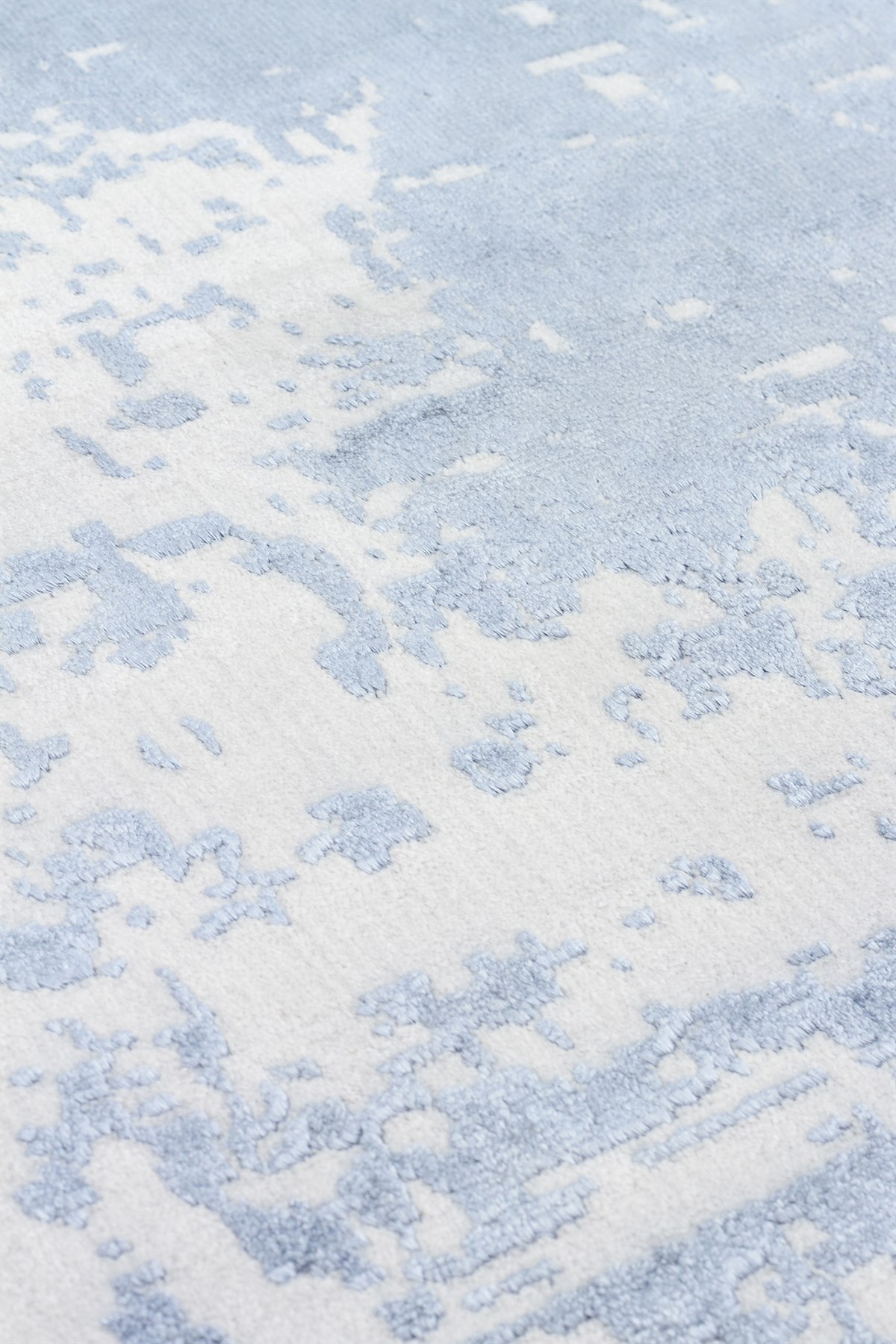CORDOBA NEW DB 01 DENIM NW  Parlak Yüksek Alçak Dokulu Modern Makine Halısı
