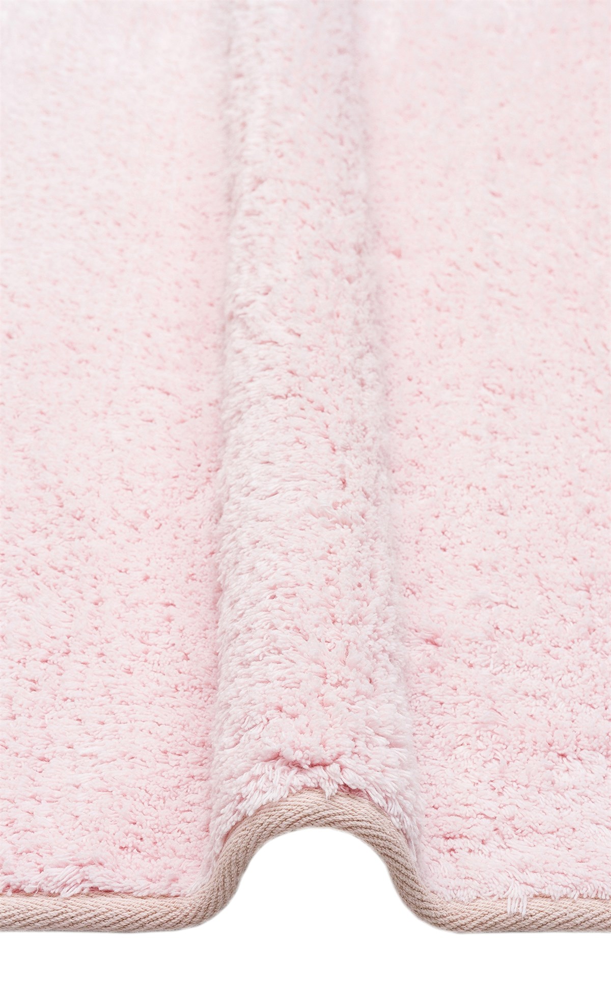 COTTON BOON CBN PLAIN POWDER Q  Yıkanabilir Kaymaz Tabanlı Naturel Pamuk Bebek Halısı