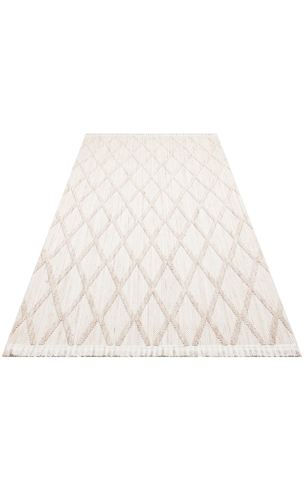 COZY CZY 04 BEIGE  Hav Toz Vermez Modern Örgü Dokuma Makine Halısı