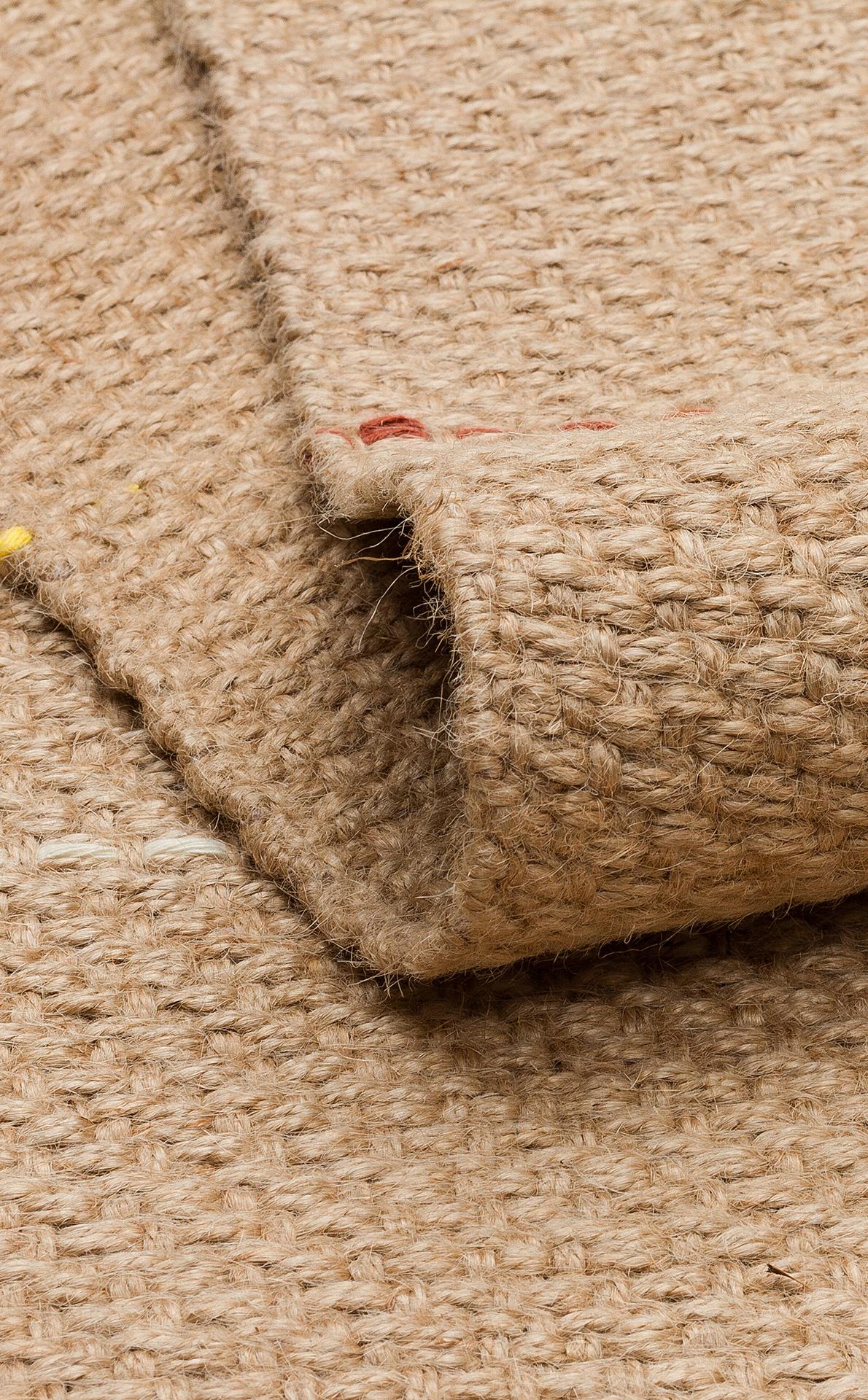 DELHİ DLH 01 MULTY  Jüt ve Pamuk ile Üretilen Çift Taraflı Modern Kilim