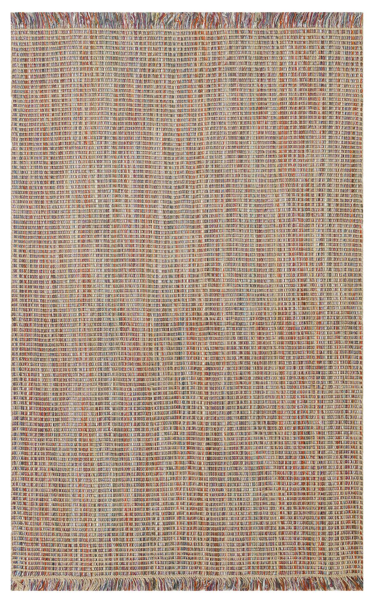 DOHA DH 01 MULTY  Jüt ve Polyester ile Üretilen Çift Taraflı Modern Kilim