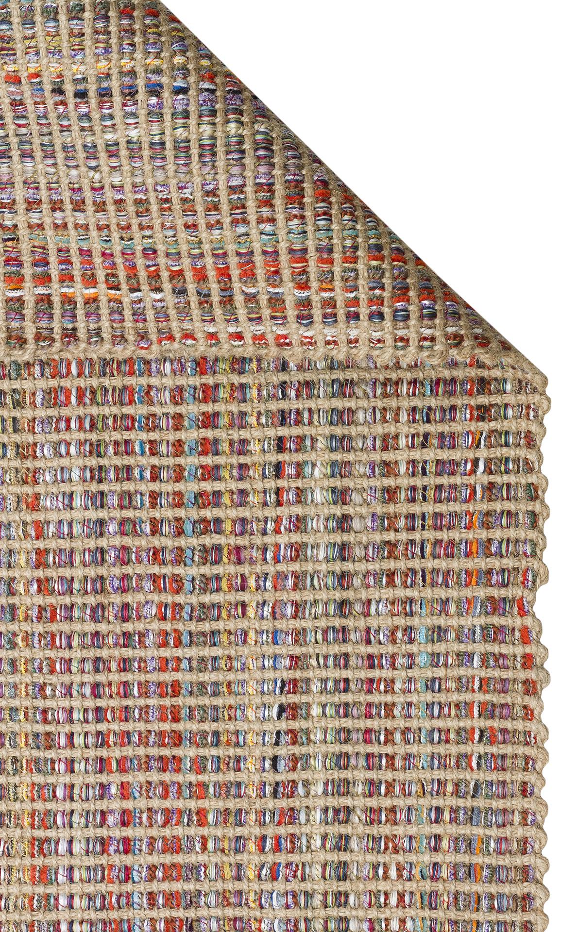 DOHA DH 01 MULTY  Jüt ve Polyester ile Üretilen Çift Taraflı Modern Kilim