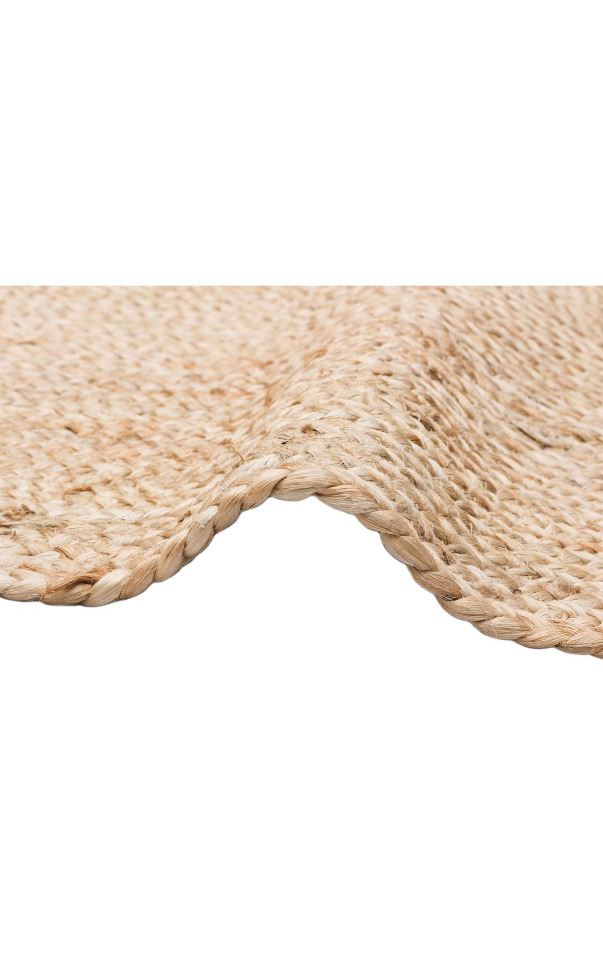 ECHO ECH 10 NATURAL  El Dokuma Naturel Jüt Hasır Halı