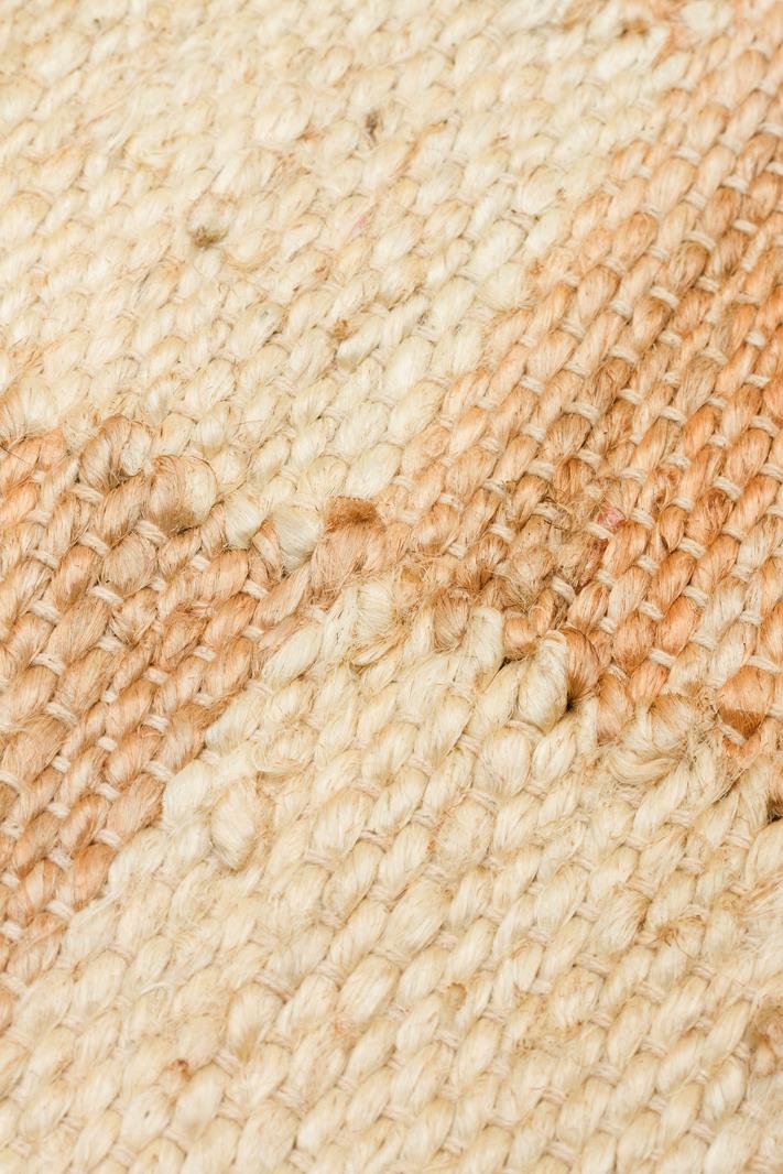 ECHO ECH 13 NATURAL WHITE XW  Jüt ile Üretilen El Dokuma Sisal Kilim