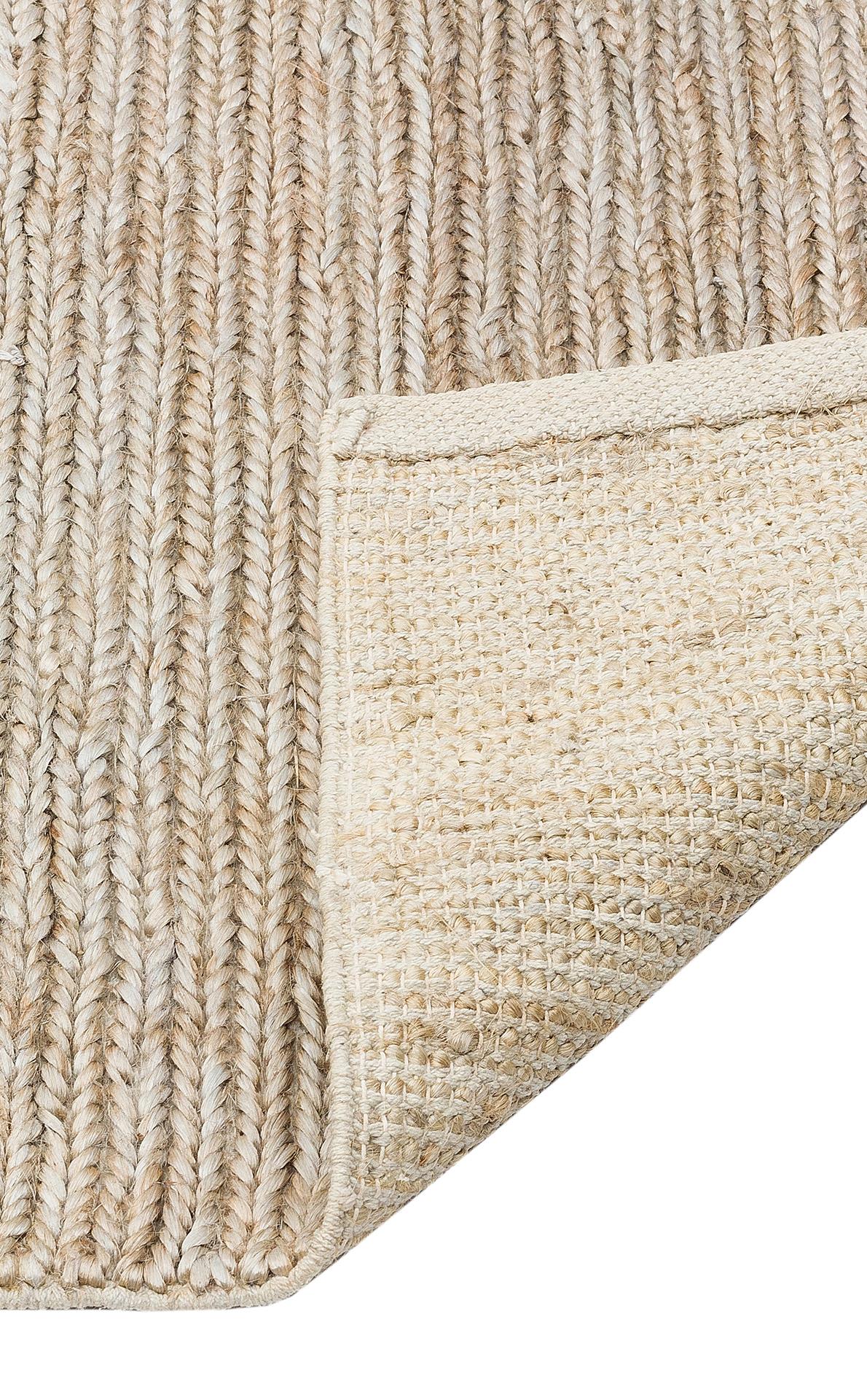 FINE CHOTI FINE D.NATURAL (OLD GREY)  El Dokuma Naturel Jüt Hasır Halı