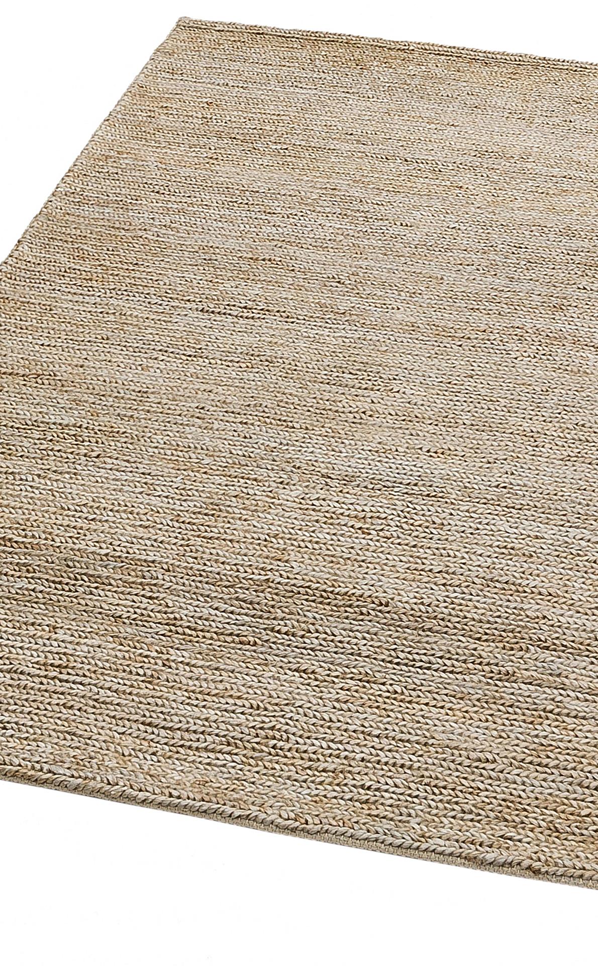 FINE CHOTI FINE D.NATURAL (OLD GREY)  El Dokuma Naturel Jüt Hasır Halı