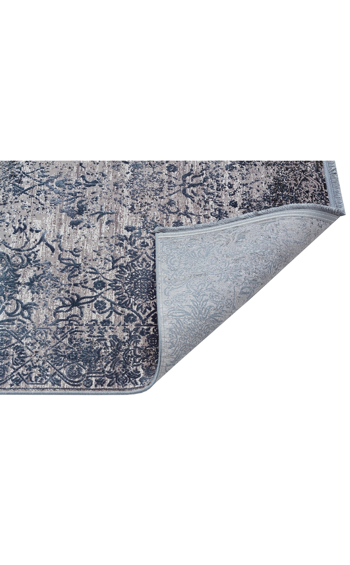 FRESCO DYED FSD 01 MARINE  Overdyed Yüksek Alçak Dokulu Özel Işıltılı Yüksek Kaliteli Sık Dokuma Modern Salon Halısı