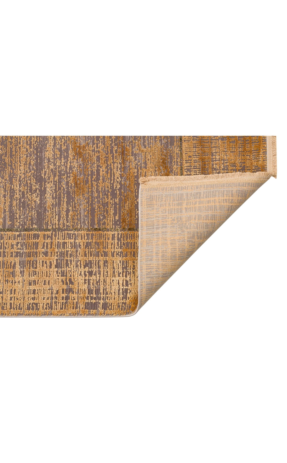 FRESCO DYED FSD 02 ANTIK GOLD  Overdyed Yüksek Alçak Dokulu Özel Işıltılı Yüksek Kaliteli Sık Dokuma Modern Salon Halısı