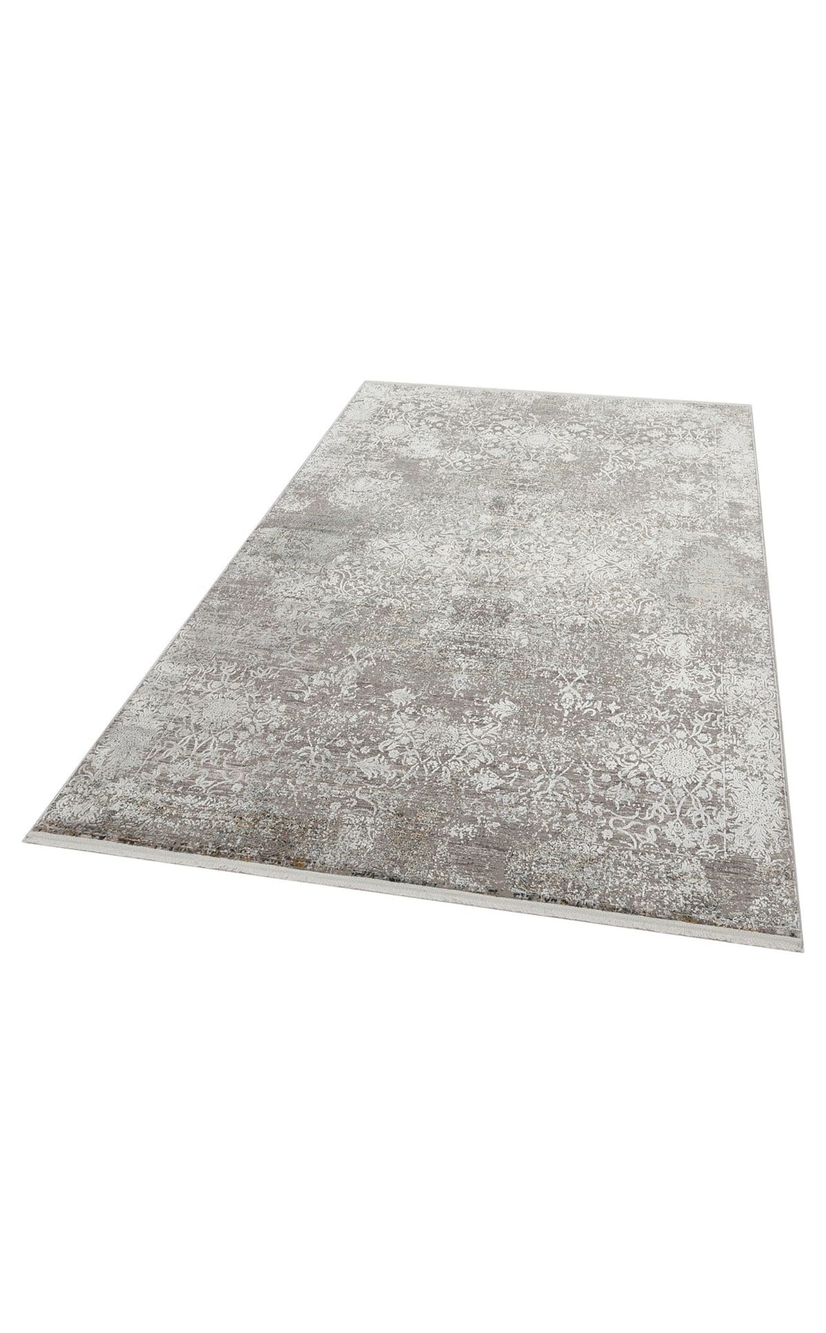 FRESCO FS 10 CREAM GREY XW  Yüksek Alçak Dokulu Özel Işıltılı Yüksek Kaliteli Sık Dokuma Modern Salon Halısı