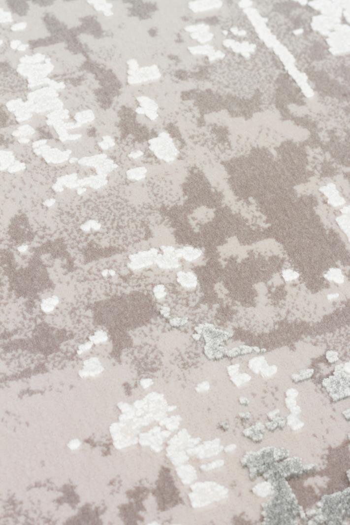 FRESCO FS 35 GREY BEIGE XW  Yüksek Alçak Dokulu Özel Işıltılı Yüksek Kaliteli Sık Dokuma Modern Salon Halısı