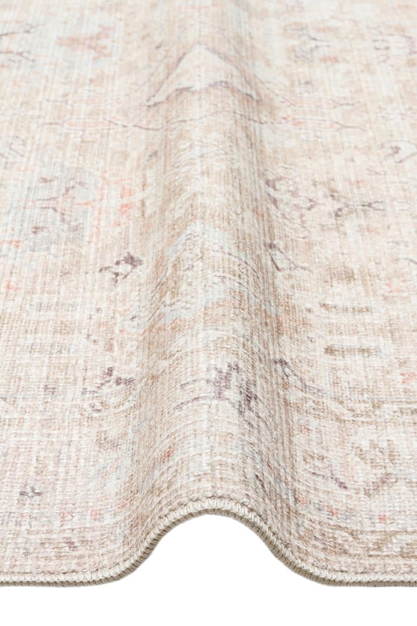 GRACE GRC 03 BEIGE  Pastel Tonlara Sahip Vintage Desenli Şık Halı