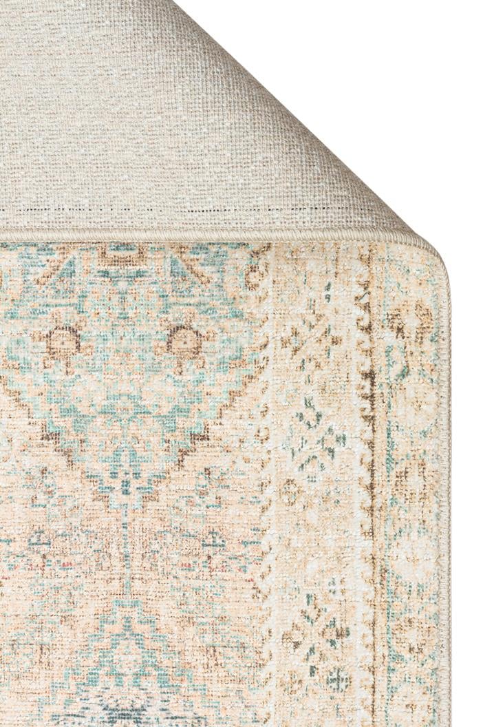 GRACE GRC 04 SKY  Pastel Tonlara Sahip Vintage Desenli Şık Halı