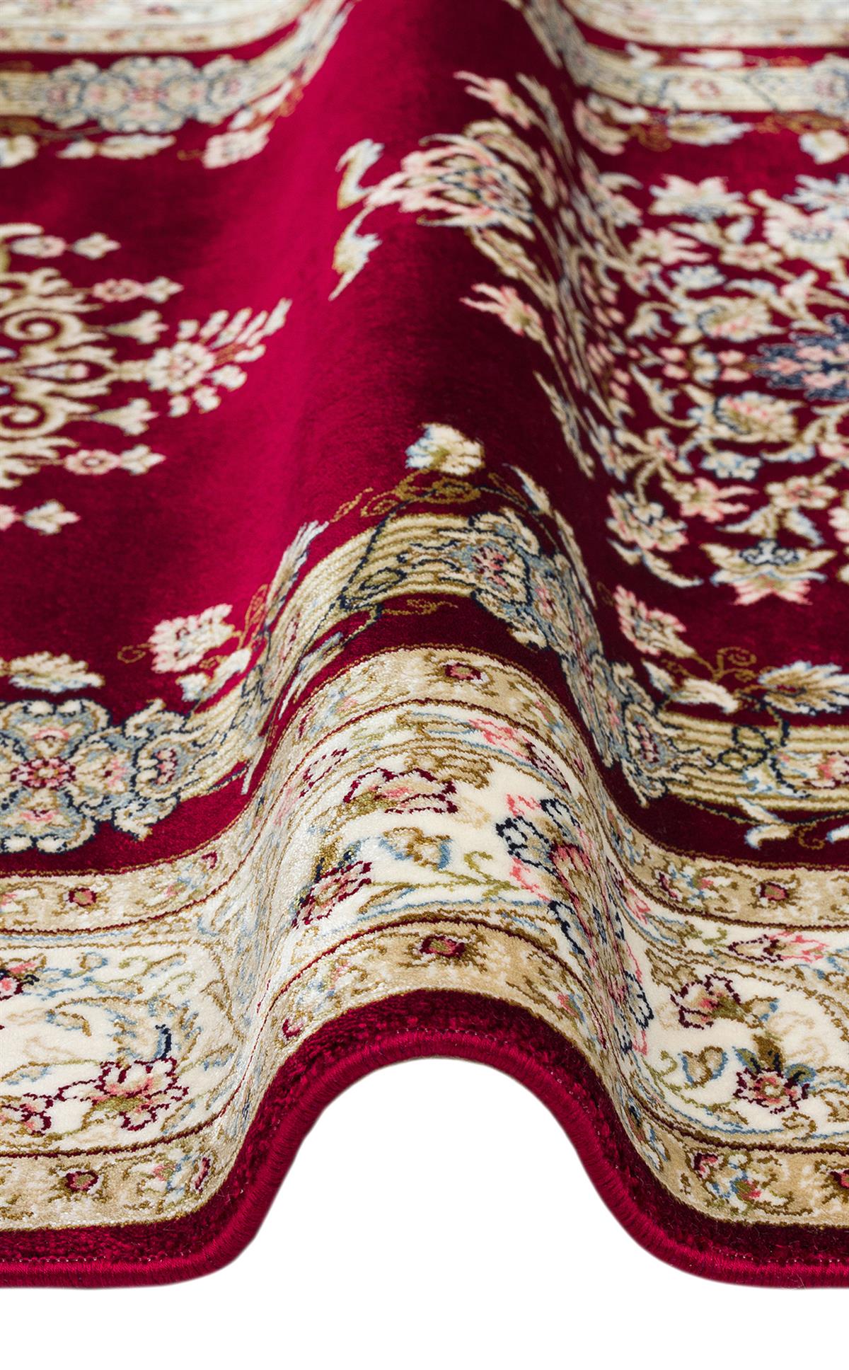 ISFAHAN SECCADE ISF SCD 01 RED  Klasik Desenli Yüksek Kalite Sık Dokuma Seccade