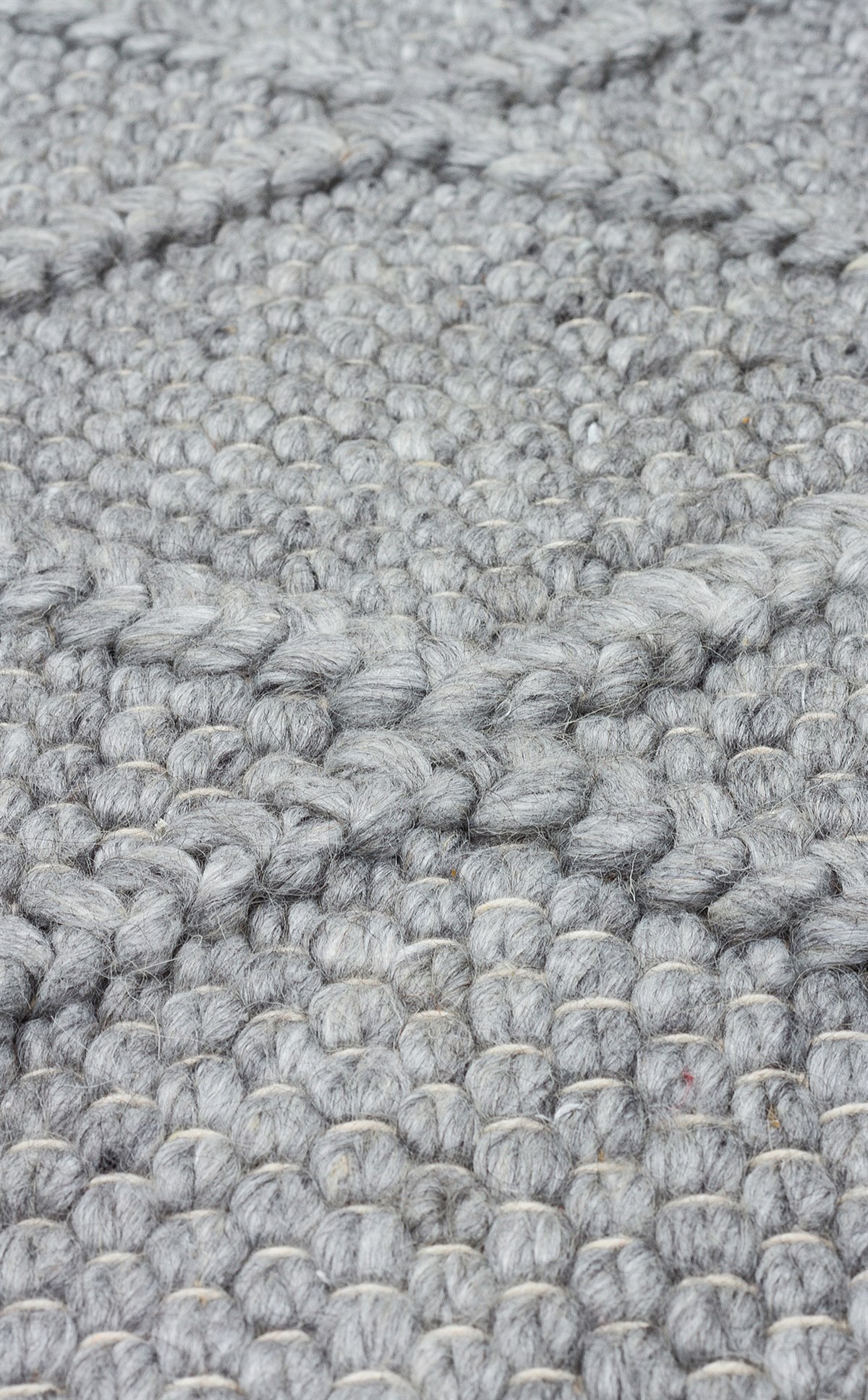JADE DIAMOND GREY  Naturel Kazak Örgü Desenli El Dokuma Örgü Halı