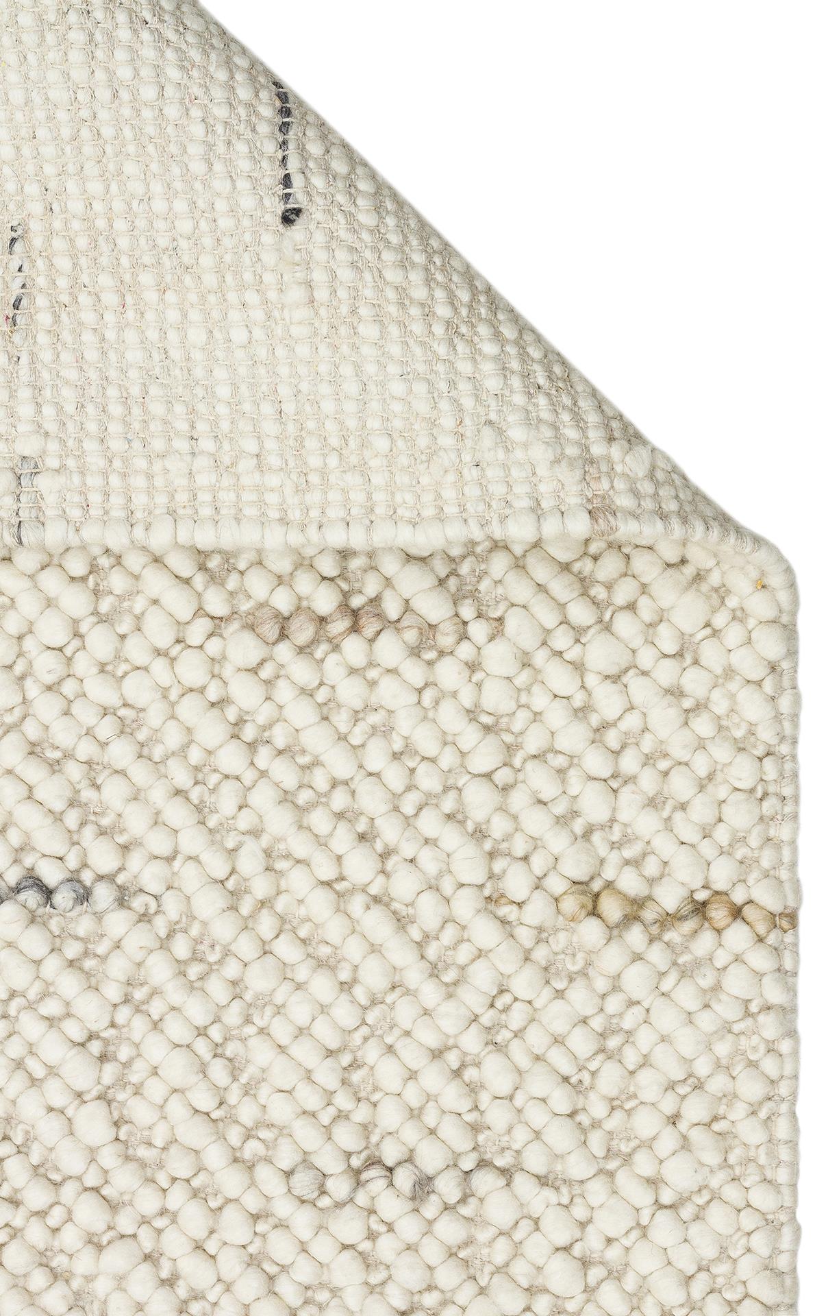 JADE JD 06 MULTY  Naturel Kazak Örgü Desenli El Dokuma Örgü Halı