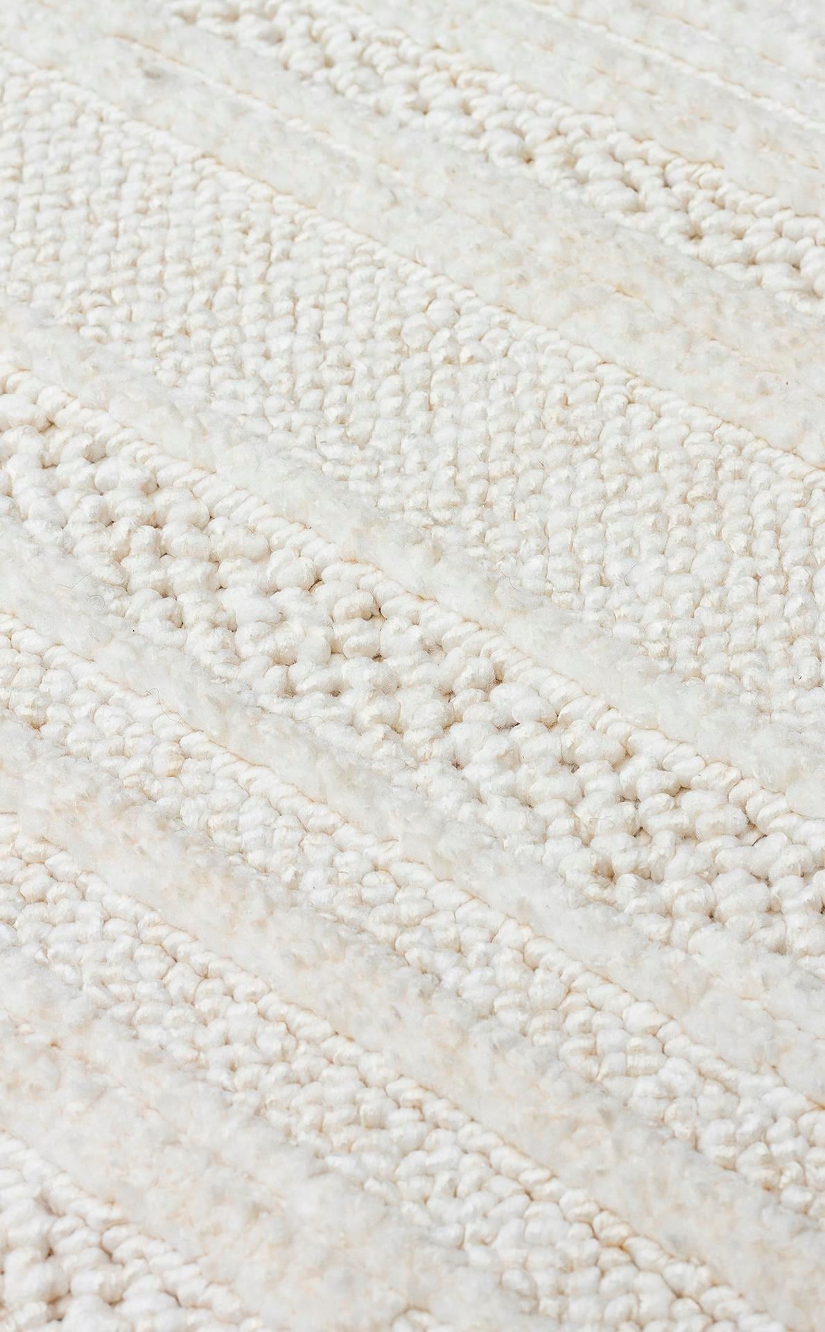 JOY JOY 01 WHITE  Hav Toz Vermeyen Yumuşak dokulu Modern Makine Halısı